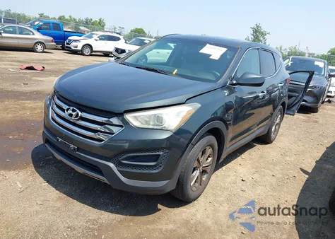 2013 Hyundai Santa Fe Sport from USA, damaged, VIN 5XYZTDLB1DG069590